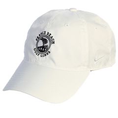 Pebble Beach Women's Hereitage86 Hat by Nike-White