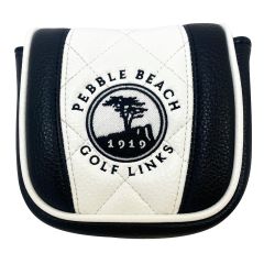 Pebble Beach Elite Continental Spider Putter Cover by PRG-Black