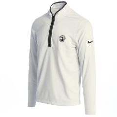 Pebble Beach Therma-FIT Fleece 1/2 Zip Pullover by Nike-XL-White / Grey