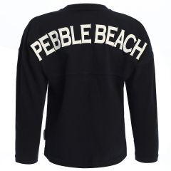 Pebble Beach Youth Deep Indigo Long Sleeve Shirt by Spirit Clothing-XS