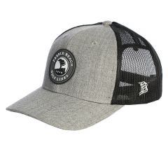 Pebble Beach Curved Rogue Trucker Hat by Branded Bills-Heather
