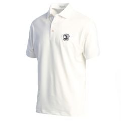 Pebble Beach Solid Polo by Peter MIllar-White-L