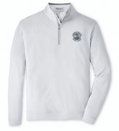 Pebble Beach Perth Quarter-Zip by Peter Millar-Grey-3XL
