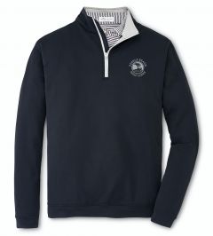 Pebble Beach Perth Quarter-Zip by Peter Millar-Black-2XL