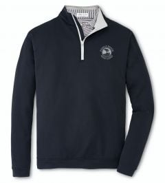 Pebble Beach Perth Quarter-Zip by Peter Millar-Black-3XL
