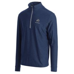 Pebble Beach Linear Crusher 1/4 Zip Pullover by Straight Down-Navy-S