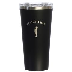 Spanish Bay Matte Black 16oz Tumbler with Lid by Corkcicle