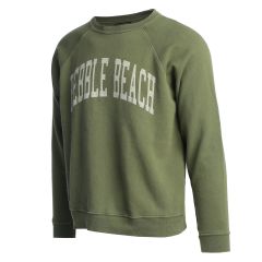 Pebble Beach Forest Crew Pullover by Wildcat Retro-S