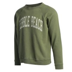 Pebble Beach Forest Crew Pullover by Wildcat Retro-L