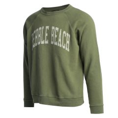 Pebble Beach Black Label Forest Crew Sweatshirt by Original Retro Brand-XS