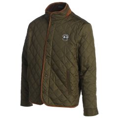 Pebble Beach Quilted Field Jacket by Divots-Olive-L