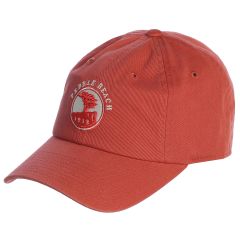 Pebble Beach Unstructured Hat by American Needle-Red