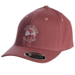 Pebble Beach Cardinal Logo Snap back Hat by Travis Mathew