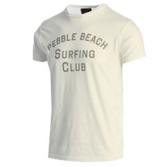 Pebble Beach Surfing Club Black Label Tee by Original Retro Brand-Bone-S