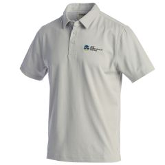 AT&amp;T Pebble Beach Pro-Am Oxford Polo by Linksoul-Grey-XL