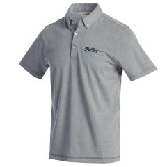 AT&amp;T Pebble Beach Pro-Am Oxford Polo by Linksoul-Light Blue-S