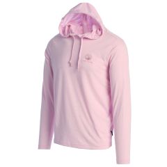 Pebble Beach Witham Performance Hoodie by Dunning-Pink-S