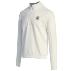 Pebble Beach Elevated 1/4 Zip Pullover by adidas-White-S