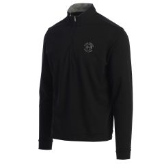 Pebble Beach Elevated 1/4 Zip Pullover by adidas-Black-M