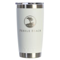 Pebble Beach 20 oz Tumbler by Yeti-White