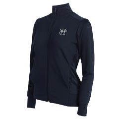 Pebble Beach Women's Textured Full Zip Jacket by Adidas-Navy-S
