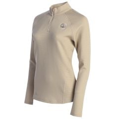 Pebble Beach Women's 1/4 Zip Knit Pullover by adidas