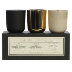 Concours d'Elegance Set of 3 Custom Fragrances by Carmel Candle Lab 