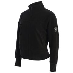 Pebble Beach Full Zip Fleece Jacket by adidas-Black-XS