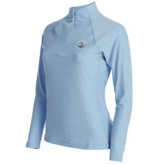 Pebble Beach Women's Perth Pullover by Peter Millar-Blue-XS