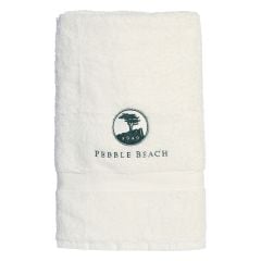 Pebble Beach Luxury Logo Bath Towel