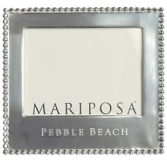 Pebble Beach 5x7 Beaded Frame by Mariposa
