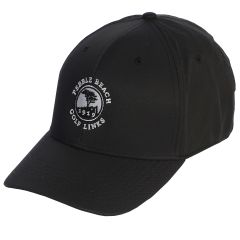 Pebble Beach Tour Snapback Hat by adidas-Black