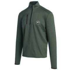 Pebble Beach Classic Fit Houndstooth Jersey Pullover by RLX Golf-Olive-M