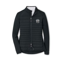 Pebble Beach Women's Merge Hybrid Jacket by Peter Millar-Black-S