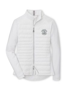 Pebble Beach Women's Merge Hybrid Jacket by Peter Millar-White-XS
