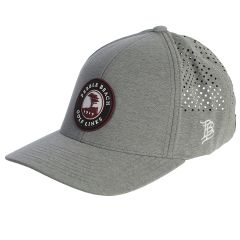 Pebble Beach Curved Rogue Performance Hat by Branded Bills-Heather