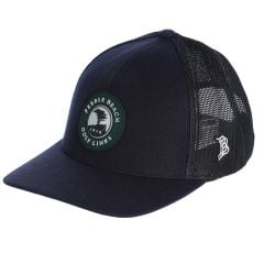 Pebble Beach Curved Rogue Trucker Hat by Branded Bills