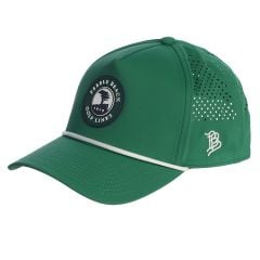 Pebble Beach Curved 5 Panel Rope Hat by Branded Bills 