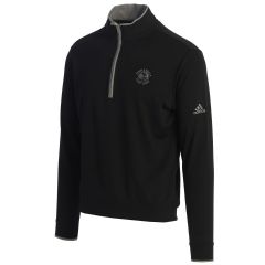 Pebble Beach 1/4 Zip Pullover by adidas-Black-3XL
