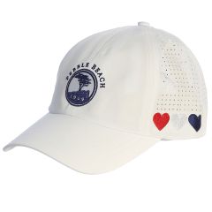 Pebble Beach Women&amp;#039;s Americana Sun Goddess Hat by Vimhue-White