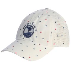 Pebble Beach Women's Americana Sun Goddess Hat by Vimhue-True Blue / White
