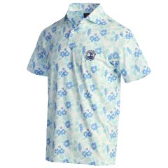 Pebble Beach Hawaiian Mack Polo by Donald Ross-White-L