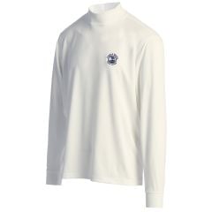 Pebble Beach Long Sleeve Mock Turtleneck by Donald Ross-White-L