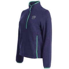 Pebble Beach Women's Maddy Snap Mock Pullover by Zero Restriction