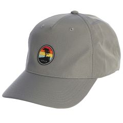 Pebble Beach Performance Crestable Sunset Logo Hat by adidas-Grey