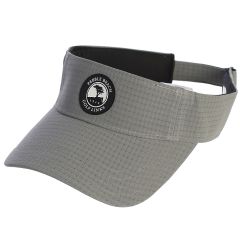 Pebble Beach Tour Crest Visor by adidas-Grey