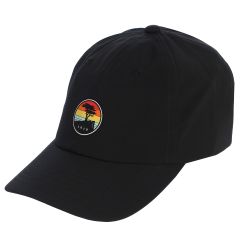 Pebble Beach Women's Crisscross Crestable Sunset Logo Hat by adidas-Black