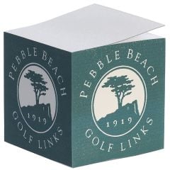 Pebble Beach Sticky Note Cube