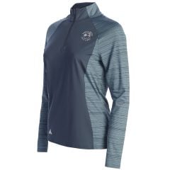 Pebble Beach Women&amp;#039;s Ultimate 365 1/4 Zip Mock by adidas-Navy-L