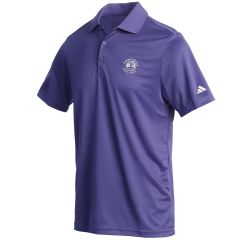 Pebble Beach Performance Polo by adidas-Purple-S